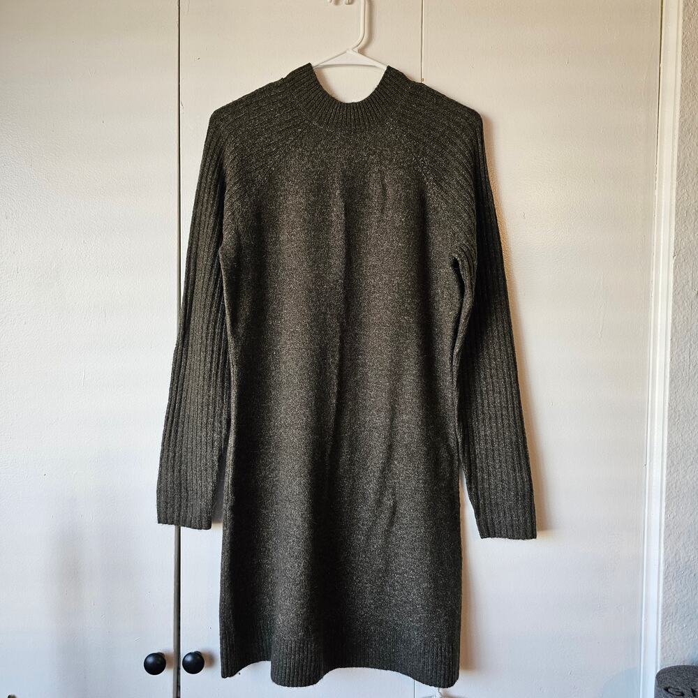 Abercrombie & Fitch Wool Long Sleeve Sweater Dress – Size L